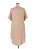 Unbranded Solid Tan Casual Dress Size 3XL - photo 2