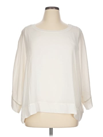 Rose + Olive 3/4 Sleeve Blouse (view 1)