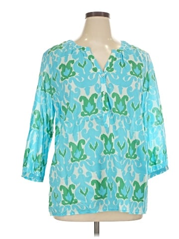 Talbots 3/4 Sleeve Blouse (view 1)
