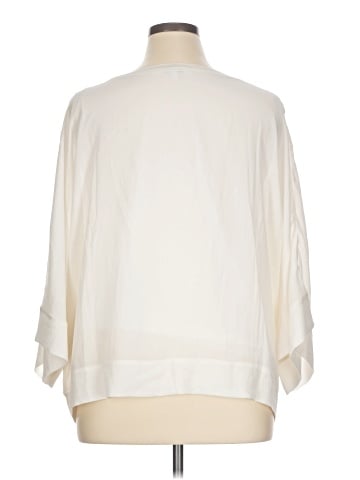 Rose + Olive 3/4 Sleeve Blouse (view 2)