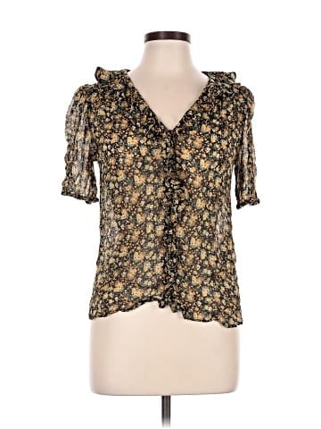 Sézane Short Sleeve Blouse (view 1)