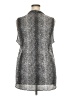 Cj Banks 100% Polyester Silver Sleeveless Blouse Size 3X - photo 2