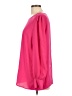 Halogen 100% Polyester Pink Long Sleeve Blouse Size L - photo 5