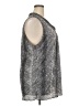 Cj Banks 100% Polyester Silver Sleeveless Blouse Size 3X - photo 4