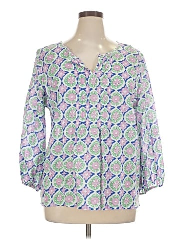 Talbots 3/4 Sleeve Blouse (view 1)