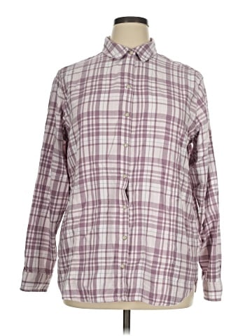 Jachs Girlfriend Long Sleeve Button-Down Shirt (view 1)