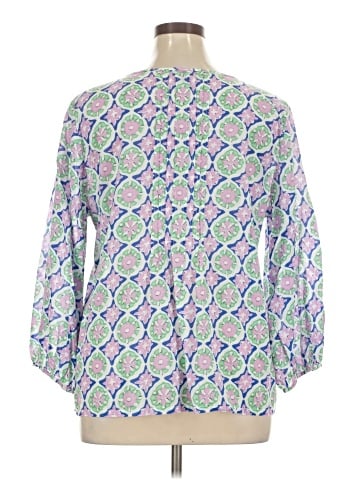 Talbots 3/4 Sleeve Blouse (view 2)