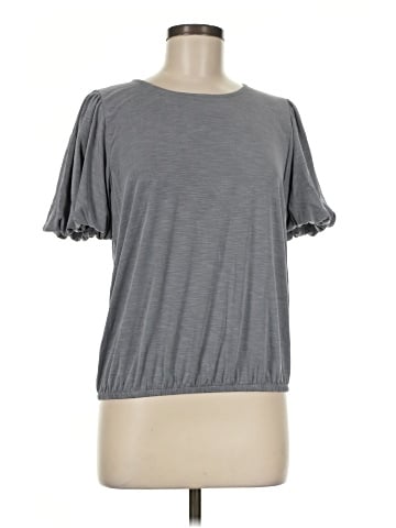 Green Envelope Short Sleeve Top (view 1)