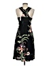 Soma Floral Black Cocktail Dress Size S - photo 2