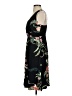 Soma Floral Black Cocktail Dress Size S - photo 5