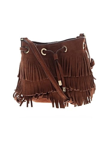 Lauren by Ralph Lauren Leather Bucket Bag (view 1)