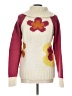 Naf Naf Floral Ivory Cardigan Size L - photo 2