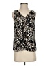 Nine West 100% Polyester Black Sleeveless Blouse Size XS - photo 1