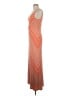 Bebe Chevron-herringbone Orange Casual Dress Size M - photo 5