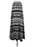 Mossimo Supply Co. Print Gray Casual Skirt Size S - photo 2