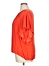 Left Coast by Dolan 100% Polyester Orange Short Sleeve Blouse Size XL - photo 5