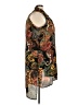 Spense 100% Polyester Paisley Black Sleeveless Blouse Size 2X - photo 4
