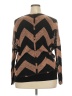Chelsea & Theodore Chevron-herringbone Brown Pullover Sweater Size XXL - photo 2