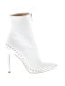 Wild Diva White Ankle Boots Size 7 1/2 - photo 1