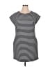 Gibson Stripes Black Casual Dress Size XL - photo 1