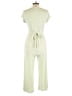 Caution to the Wind Solid Green Jumpsuit Size L (estimated) - photo 2