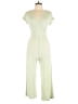 Caution to the Wind Solid Green Jumpsuit Size L (estimated) - photo 1