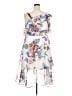 Lane Bryant 100% Polyester Floral Blue Cocktail Dress Size 20 - photo 2
