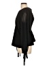 Topshop 100% Polyester Black Long Sleeve Blouse Size 12 - photo 5