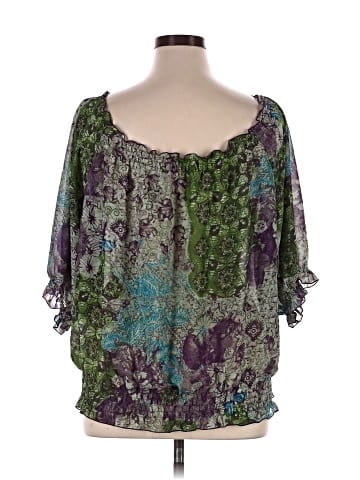 Violet & Claire 3/4 Sleeve Blouse (view 2)