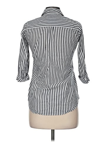 River Island 3/4 Sleeve Button-Down Shirt (view 2)