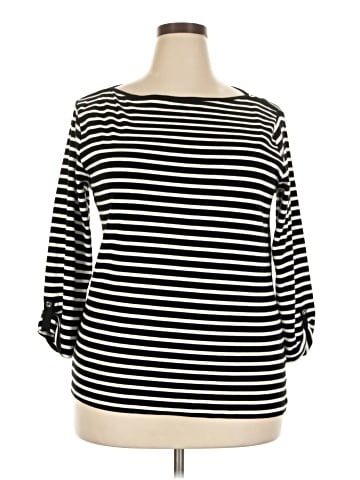 Jones New York Signature 3/4 Sleeve T-Shirt (view 1)