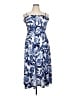 H&M Paisley Blue Casual Dress Size XL - photo 1