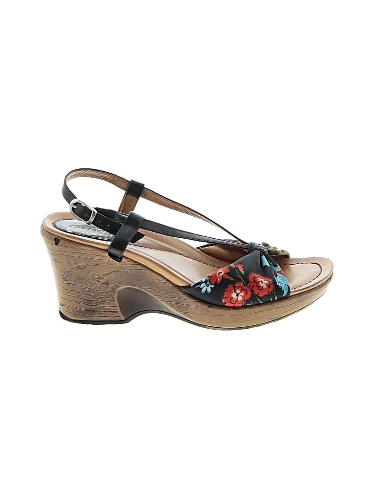 Pre-owned Dansko Wedges In Brown