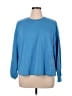Fabletics Blue Sweatshirt Size 1X - photo 1