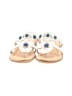 Naturalizer White Sandals Size 7 - photo 2