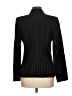 H&M 100% Linen Stripes Black Blazer Size 6 - photo 2