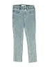 Zara Chevron-herringbone Blue Jeans Size 5 - 6 - photo 1
