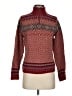 L.L.Bean Paisley Burgundy Pullover Sweater Size S - photo 1