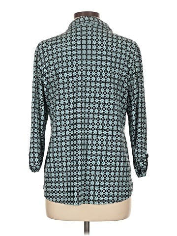 Charter Club 3/4 Sleeve Button-Down Shirt (view 2)