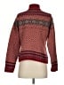 L.L.Bean Paisley Burgundy Pullover Sweater Size S - photo 2