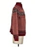 L.L.Bean Paisley Burgundy Pullover Sweater Size S - photo 4