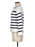 T Tahari Stripes White Pullover Sweater Size M - photo 5