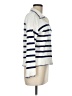 T Tahari Stripes White Pullover Sweater Size M - photo 4
