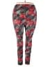 Lularoe Print Red Active Pants Size 2X (TC2) - photo 2