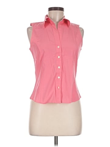 Tommy Hilfiger Sleeveless Button-Down Shirt (view 1)