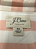 J.Crew 100% Cotton Stripes Orange 3/4 Sleeve Button-Down Shirt Size XS - photo 7
