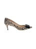 Talbots Animal Print Tan Heels Size 8 - photo 1