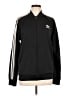 Adidas 100% Polyester Black Track Jacket Size L - photo 1