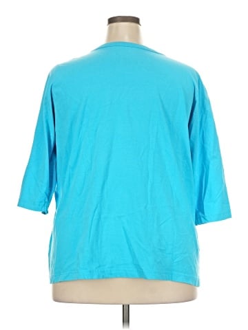 Woman Within 3/4 Sleeve T-Shirt (view 2)