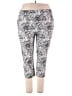 Chico's Print Gray Yoga Pants Size XXL (4) - photo 1